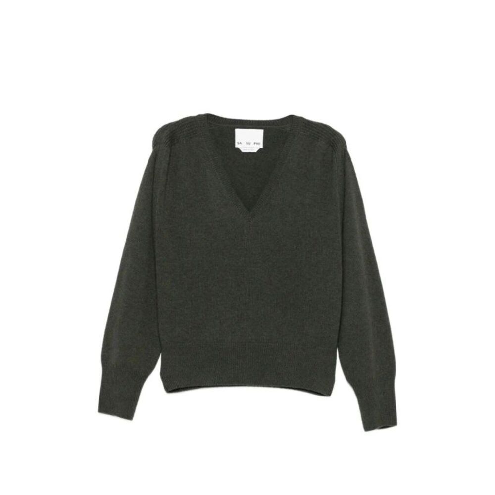 Sa Su Phi Women V-Neck Sweater